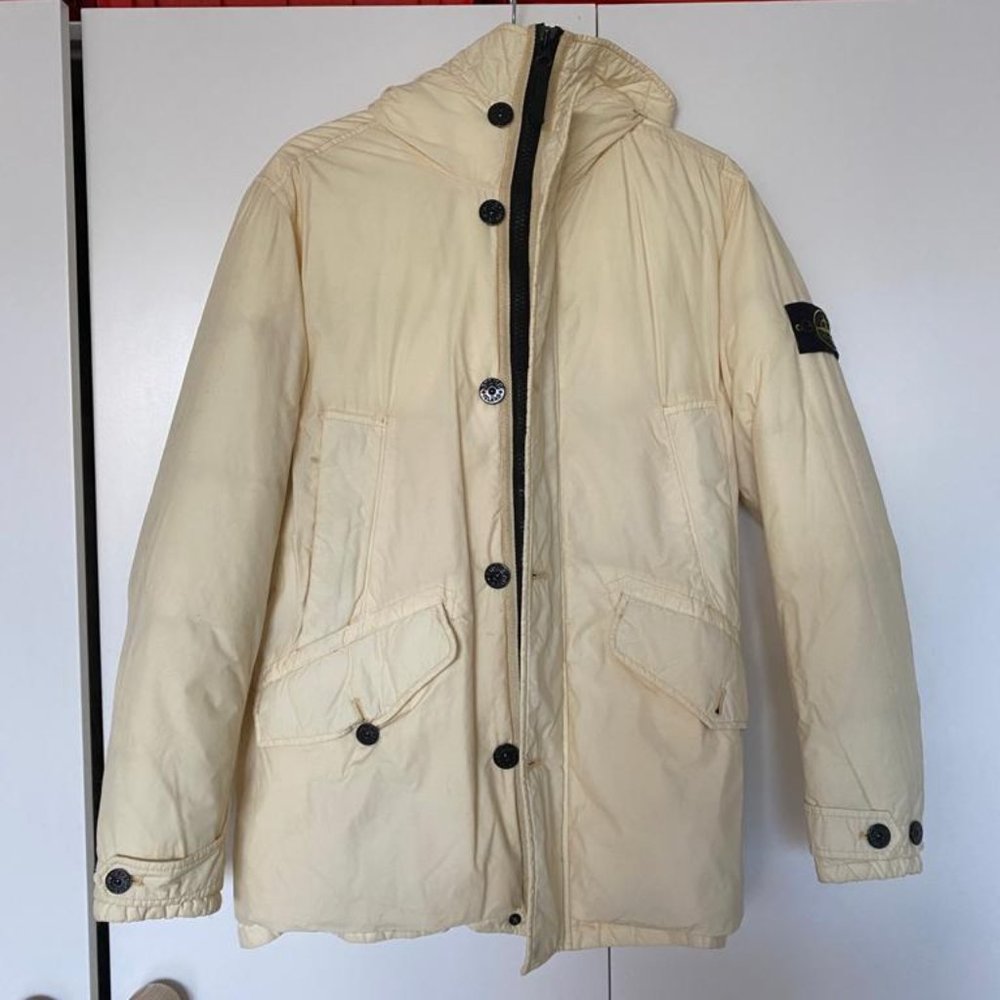 STONE ISLAND cream puffer - New with Tags!